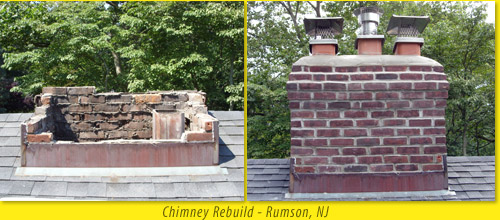 Chimney Rebuild - Rumson, NJ