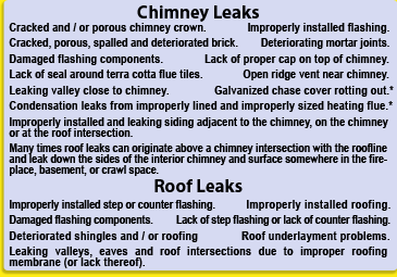 Certified Craftsmen Roof & Chimney Leaks